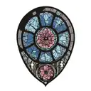 rose window notre dame tattoo design idea