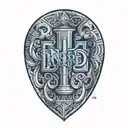 university of notre dame tattoo design idea