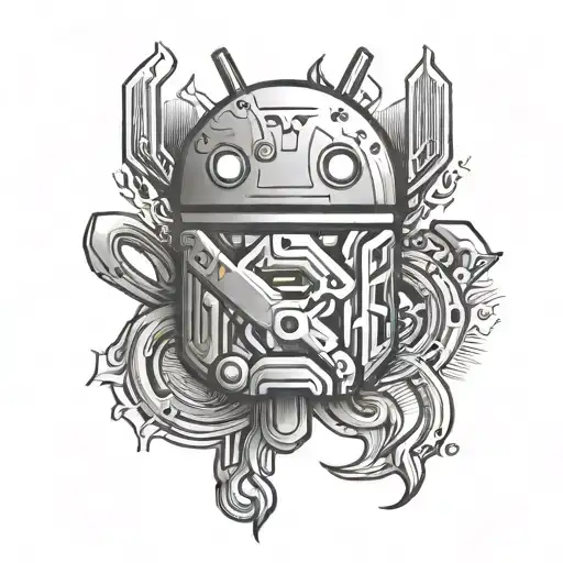 android logo tattoo design idea