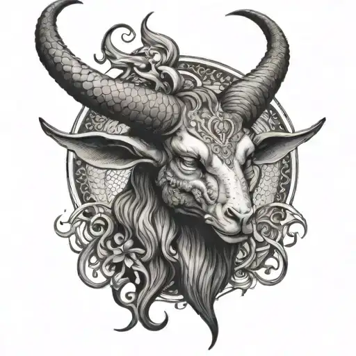 baphomet tattoo design idea