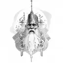 Ten Commandments tattoo design idea