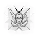 wind walk lineage 2 icon prophet buff square frame tattoo design idea