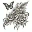 anxiety depression tattoo design idea