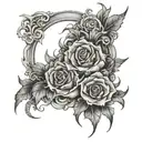 anxiety depression tattoo design idea