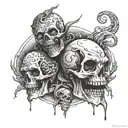 old habits die hard tattoo design idea