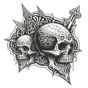 old habits die hard tattoo design idea