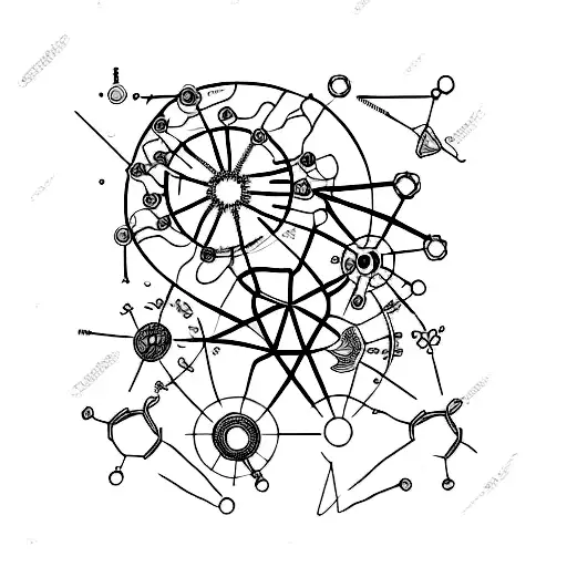 a science tattoo tattoo design idea