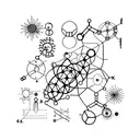 a science tattoo tattoo design idea