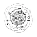 a science tattoo tattoo design idea