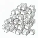 lego bricks tattoo design idea