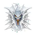 Dragon tattoo design idea