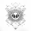 tech 90s Pepsi tattoo design idea