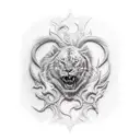 patience hard work focused  tattoo design idea