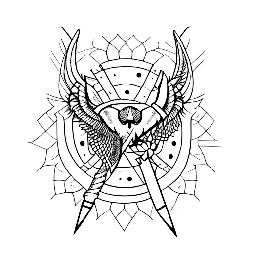 coroa de rei tattoo design idea