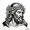 Jesus Christ   tattoo design idea