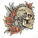 Men are Brave tattoo design idea