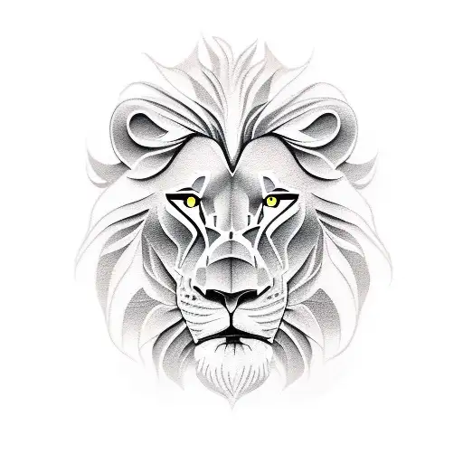 hercules and a lion tattoo design idea