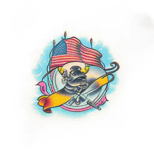 ha Giang loop tattoo design idea