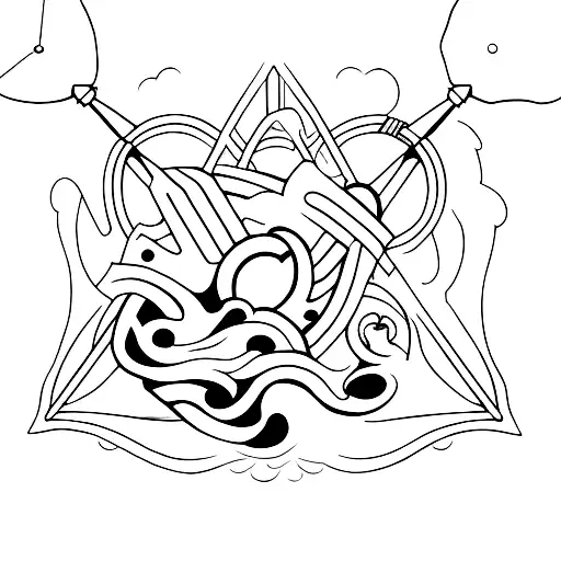 Propeller Power tattoo design idea