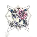 Slain Lamb tattoo design idea