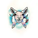 Slain Lamb tattoo design idea