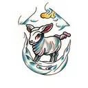 Slain Lamb tattoo design idea