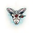 Slain Lamb tattoo design idea
