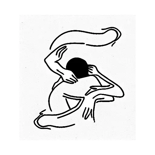 brother and sister tattoo design idea