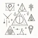 Harry Potter Symbols tattoo design idea