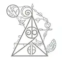 Harry Potter Symbols tattoo design idea