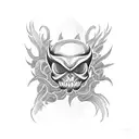 gargola tattoo design idea