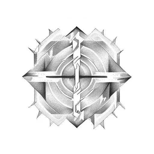currents band logo tattoo design idea