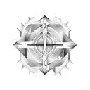 currents band logo tattoo design idea