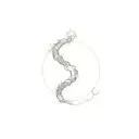 sun, power, enlightenment, and personal growth, whit smoke effect tattoo design idea