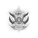 fernet branca tattoo design idea