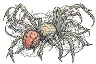 spider anime womb tattoo tattoo design idea