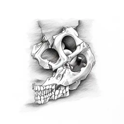 I want to break these bones until they're broken - ennegaram 8 tattoo design idea