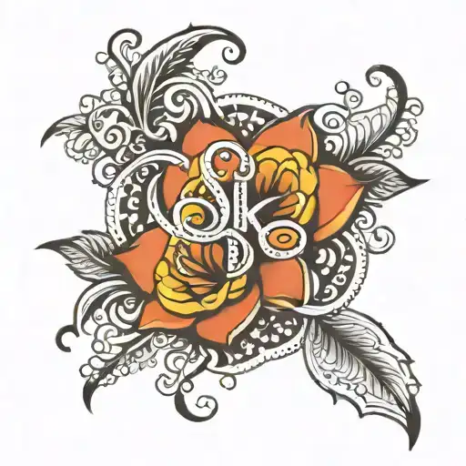 sakshi name tattoo desig tattoo design idea