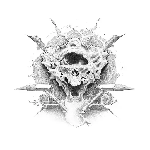 Sleeve of sorrow tattoo design idea