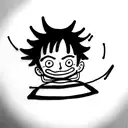 luffy tattoo design idea