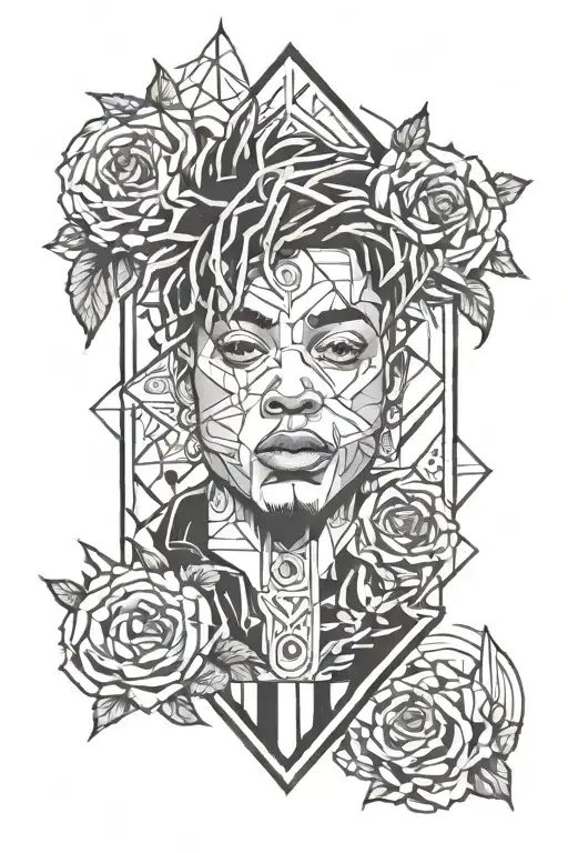 juice Wrld tattoo tattoo design idea