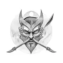 Kratos  tattoo design idea