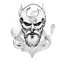 Kratos  tattoo design idea