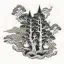 Wildfire tattoo design idea