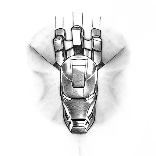 ironman race and infant footprint tattoo design idea