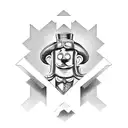 monopoly tattoo design idea