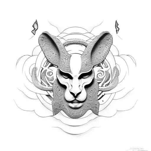 bread god  tattoo design idea