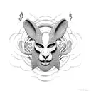 bread god  tattoo design idea