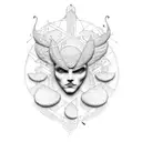 bread god  tattoo design idea