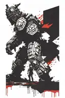 shadow of the colossus tattoo design idea